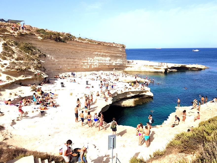 Najlepsze plaże na Malcie