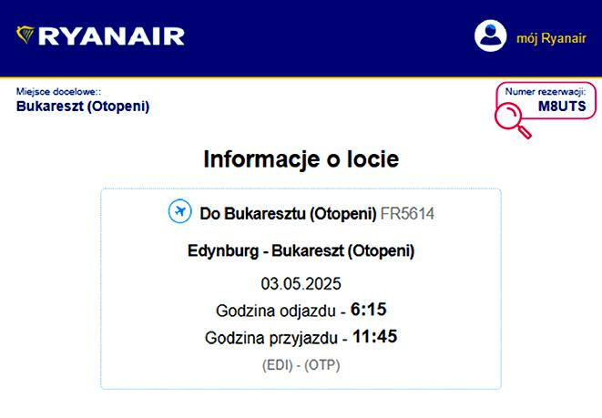 Odpowiednia walizka na loty Ryanair