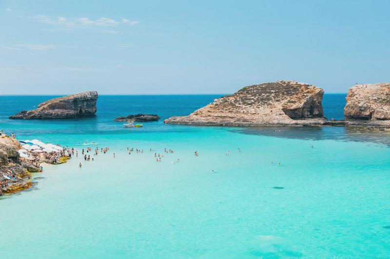 Piaszczyste plaże Malty