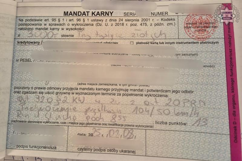 Płatność mandatu